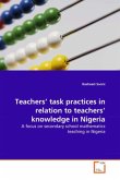 Teachers' task practices in relation to teachers' knowledge in Nigeria