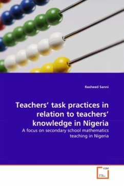 Teachers' task practices in relation to teachers' knowledge in Nigeria - Sanni, Rasheed