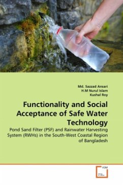 Functionality and Social Acceptance of Safe Water Technology - Ansari, Md. Sazzad;Nurul Islam, H.M;Roy, Kushal