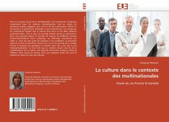 La culture dans le contexte des multinationales - Moonen, Françoise