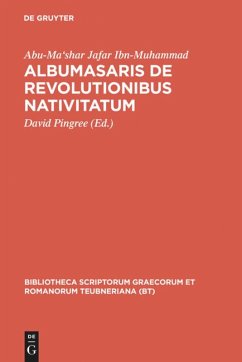 Albumasaris de revolutionibus nativitatum - Abu-Ma'shar Jafar Ibn-Muhammad