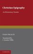 Christian Epigraphy - Bild 1