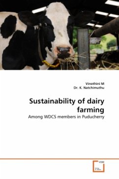 Sustainability of dairy farming - Vinothini, M.;Natchimuthu, K.