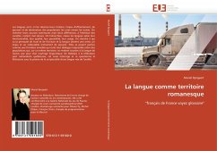 Cover La langue comme territoire romanesque