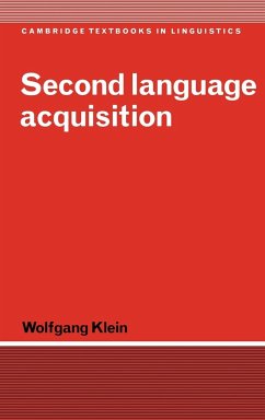 Second Language Acquisition - Klein, Wolfgang