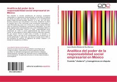 Analítica del poder de la responsabilidad social empresarial en México - Montes de Oca Barrera, Laura Beatriz