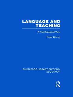 Language & Teaching - Herriot, Peter