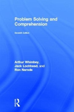 Problem Solving and Comprehension - Whimbey, Arthur; Lochhead, Jack; Narode, Ron