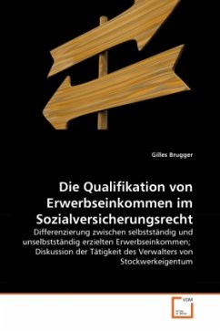 Die Qualifikation von Erwerbseinkommen im Sozialversicherungsrecht - Brugger, Gilles