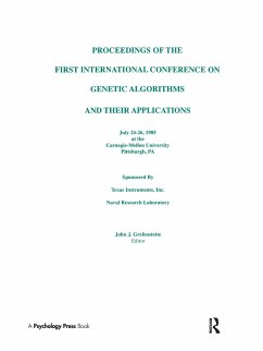 Proceedings of the First International Conference on Genetic Algorithms and their Applications