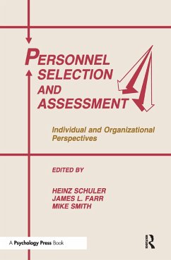 Personnel Selection and Assessment