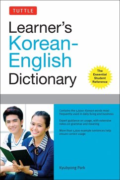 Tuttle Learner's Korean-English Dictionary: The Essential Student Reference - Park, Kyubyong