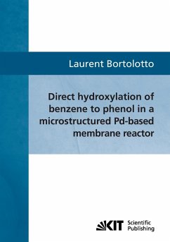 Direct hydroxylation of benzene to phenol in a microstructured Pd-based membrane reactor - Bortolotto, Laurent