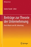 Beiträge zur Theorie der Unternehmung Beiträge zur Theorie der Unternehmung