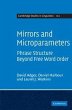 Mirrors and Microparameters - Bild 1