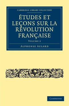 Études et leçons sur la Révolution Française - Volume 2 - Aulard, Alphonse