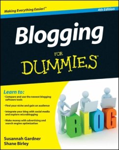 Cover Blogging For Dummies