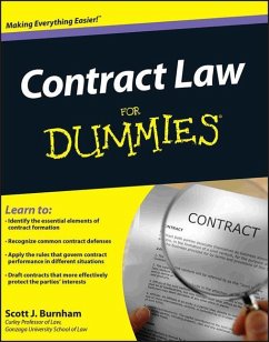 Contract Law For Dummies - Burnham, Scott J.