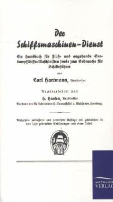 Der Schiffsmaschinen-Dienst - Hartmann, Carl