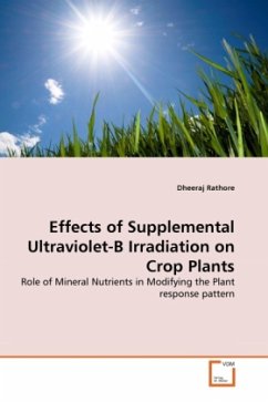 Effects of Supplemental Ultraviolet-B Irradiation on Crop Plants - Rathore, Dheeraj