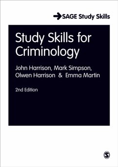 Study Skills for Criminology - Harrison, John; Simpson, Mark; Harrison, Olwen