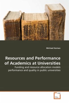 Cover Resources and Performance of Academics at Universities