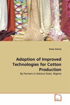 Adoption of Improved Technologies for Cotton Production - Adeniji, Bolaji