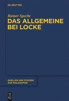 Das Allgemeine bei Locke - Specht, Rainer