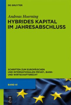 Hybrides Kapital im Jahresabschluss - Hoerning, Andreas