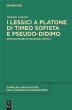 I lessici a Platone di Timeo Sofista e... - Bild 1