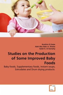 Studies on the Production of Some Improved Baby Foods - El-Saies, Ibrahim;Abu Bakr A. Shatta, Adel;K. El-Samahy, Salah