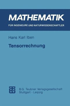 Tensorrechnung - Iben, Hans Karl