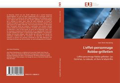 Cover L''effet-personnage Robbe-grilletien