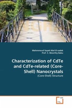 Characterization of CdTe and CdTe-related (Core-Shell) Nanocrystals - Abd El-sadek, Mahmmoud Sayed;Babu, Moorthy S.