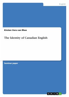 The Identity of Canadian English - van Rhee, Kirsten Vera