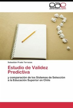 Estudio de Validez Predictiva - Prado Terrazas, Sebastián