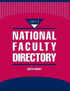 National Faculty Directory, Supplement - Gale