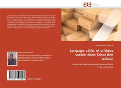 Langage, style, et critique sociale dans Tahar Ben Jelloun - Kayode Ayobami, Atilade