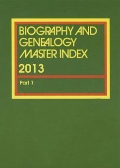 Biography and Genealogy Master Index, 2013 - Gale