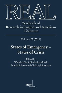 Cover REAL 27. The Yearbook of Research in English and American Literature / States of Emergency - States of Crisis