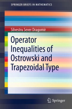 Operator Inequalities of Ostrowski and Trapezoidal Type - Dragomir, Silvestru Sever