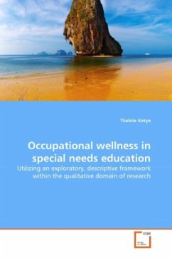 Occupational wellness in special needs education - Ketye, Thabile