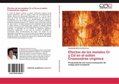 Efectos de los metales Cr y Cd en el ostión Crassostrea virginica - Barrera-Escorcia, Guadalupe