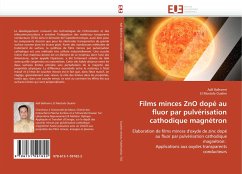 Films minces ZnO dopé au fluor par pulvérisation cathodique magnétron - Balhamri, Adil;Mostafa Oualim, El
