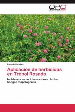 Aplicación de herbicidas en Trébol Rosado - Ceballos, Ricardo
