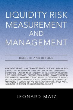 Liquidity Risk Measurement and Management - Matz, Leonard