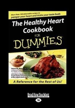 The Healthy Heart Cookbook for Dummies (Large Print 16pt) - M Rippe, James