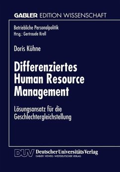 Differenziertes Human Resource Management - Kühne, Doris