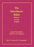 Interlinear Hebrew Greek English Bible-PR-FL/OE/KJV Large Print Volume 4