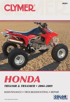 Honda TRX450 Series ATV (2004-2009) Service Repair Manual - Haynes Publishing